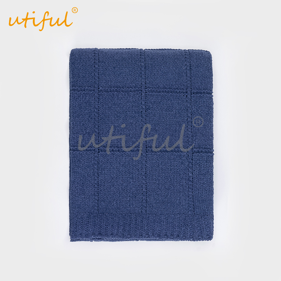 chunky knit chenille throw blanket